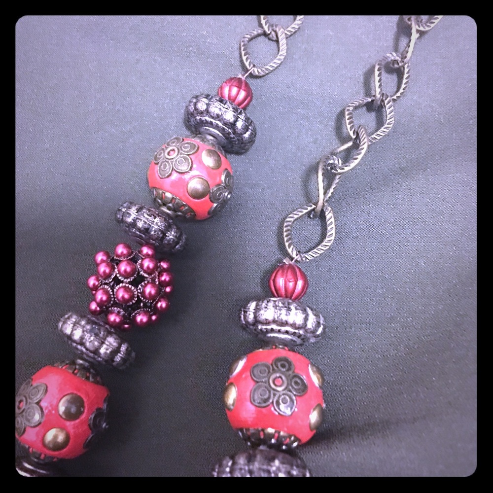 Necklace, longer 22 inches